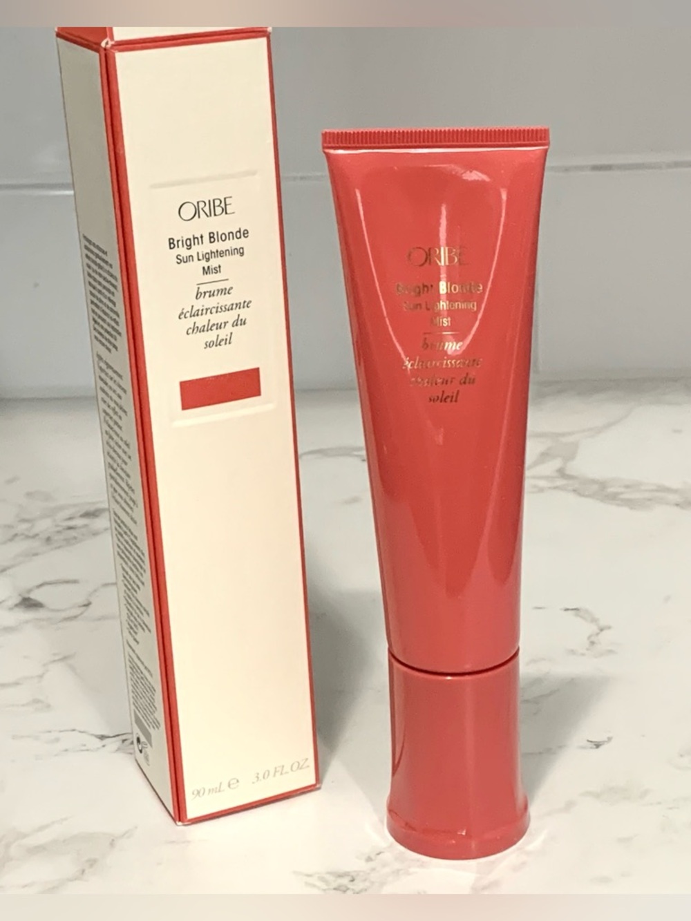 Oribe Bright Blonde Sun Lightening Mist ~ 3 oz, 90 ml UV Protection, Moisture